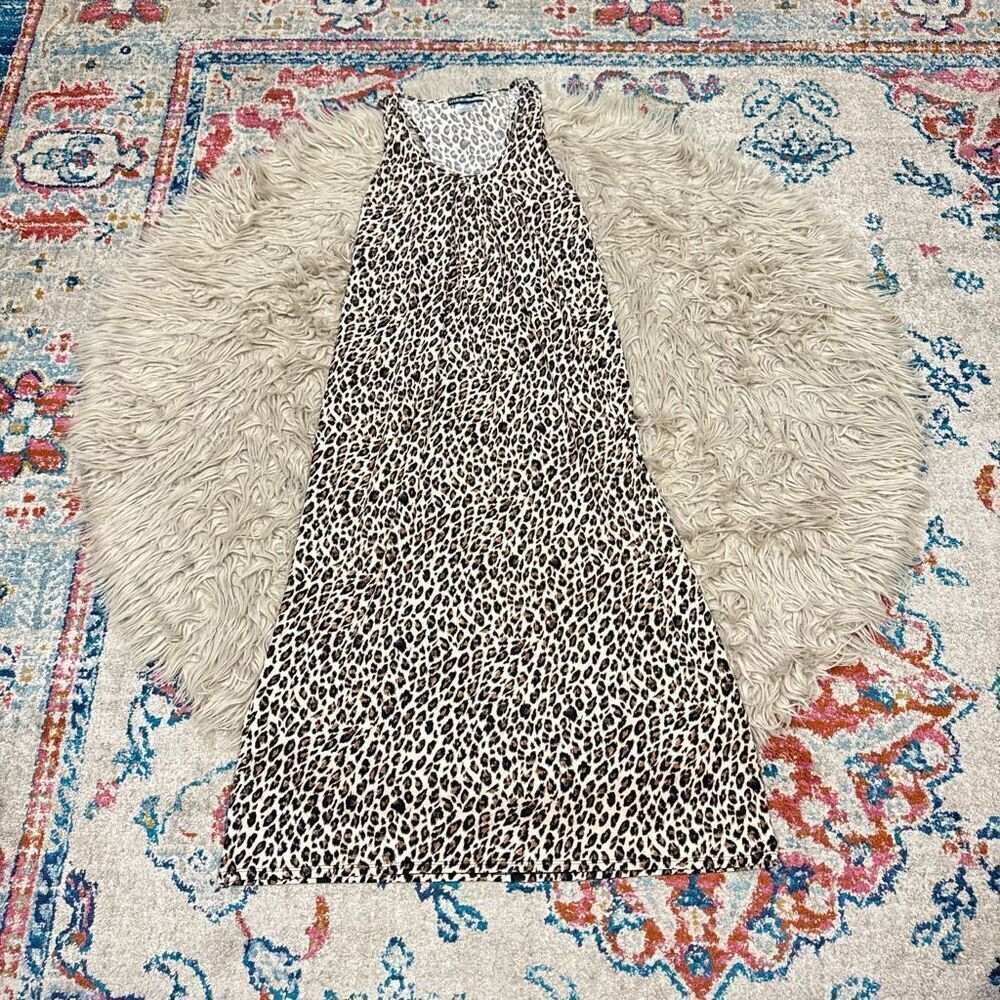 Cheetah print dress size large